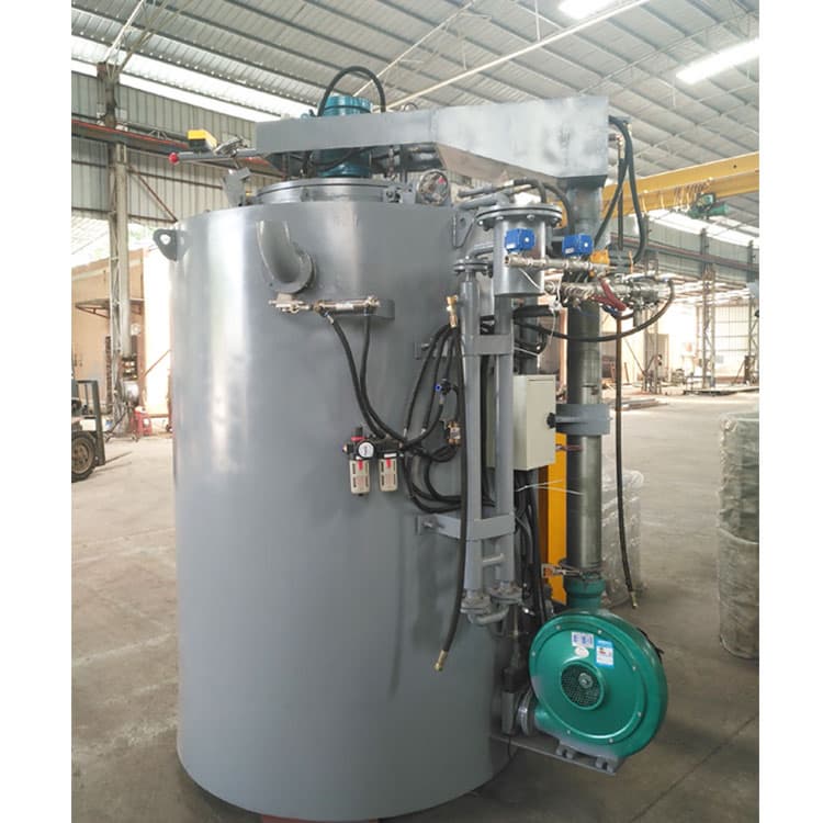 75KW Well_type Gas Nitriding Furnace For Aluminium Extrusion